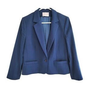VINTAGE 1990's Pendleton Blue Wool Jacket